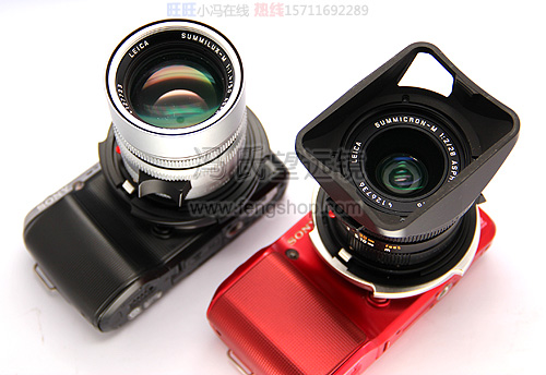 lm-nex】徕卡m镜头转索尼nex可调焦微距近摄